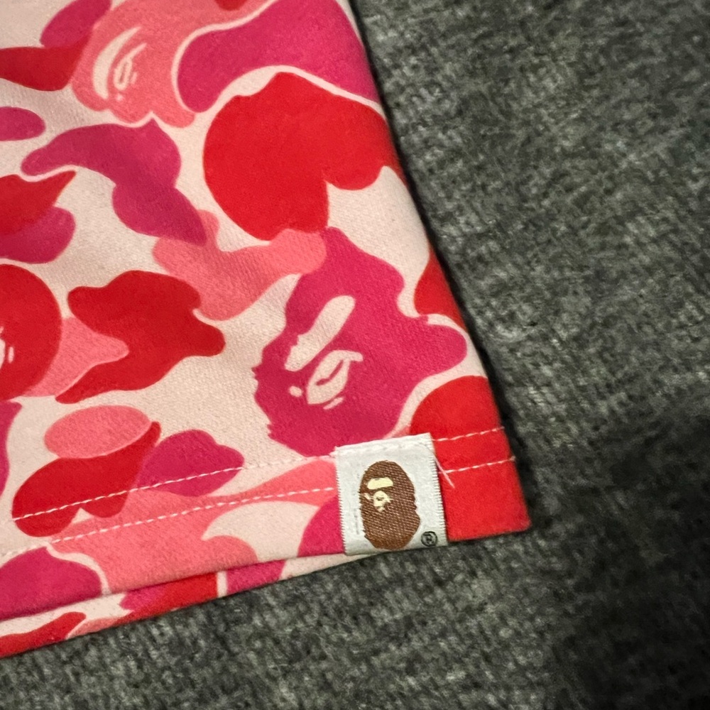 Pink Camouflage Bape Shorts - Picture 5 of 5